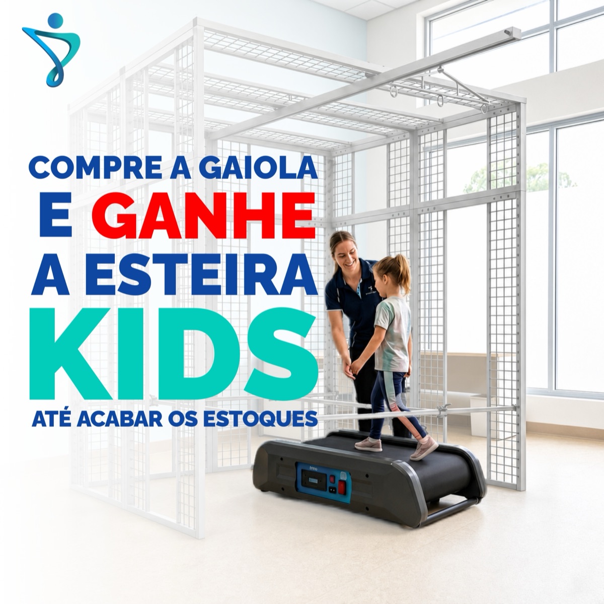 Oferta da Copa: compre a Gaiola de Habilidades e ganhe esta Esteira Kids
